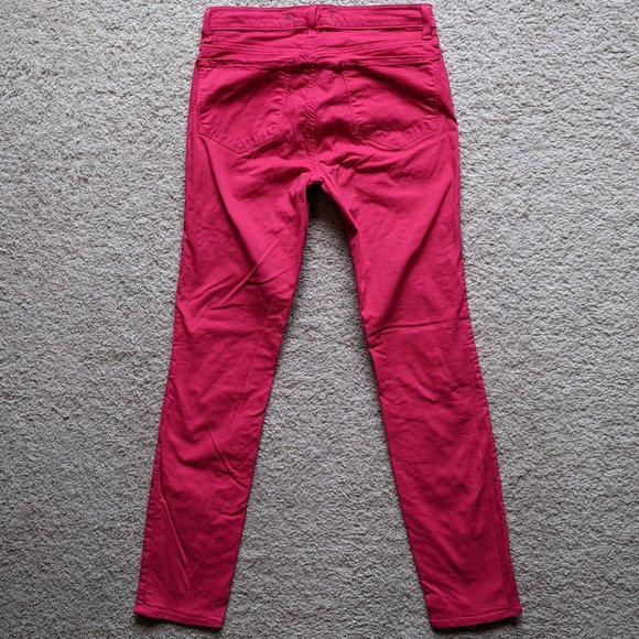 J Brand Skinny Jeans Shock Pink - Picture 2 of 5